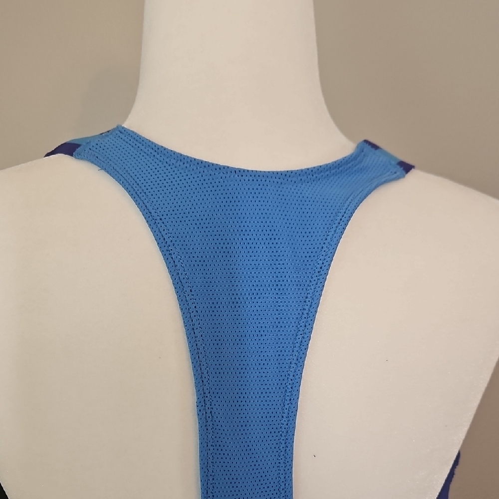 ​Nike Dri-FIT Racerback Athletic Tank Top - Royal Blue & Teal - Picture 8 of 9